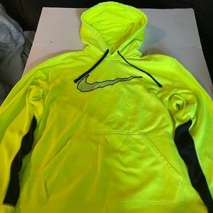 Nike neon green Drifit jacket